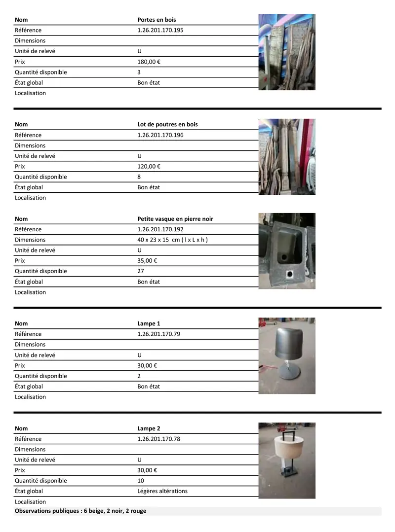 Catalogue, page 2 sur 44