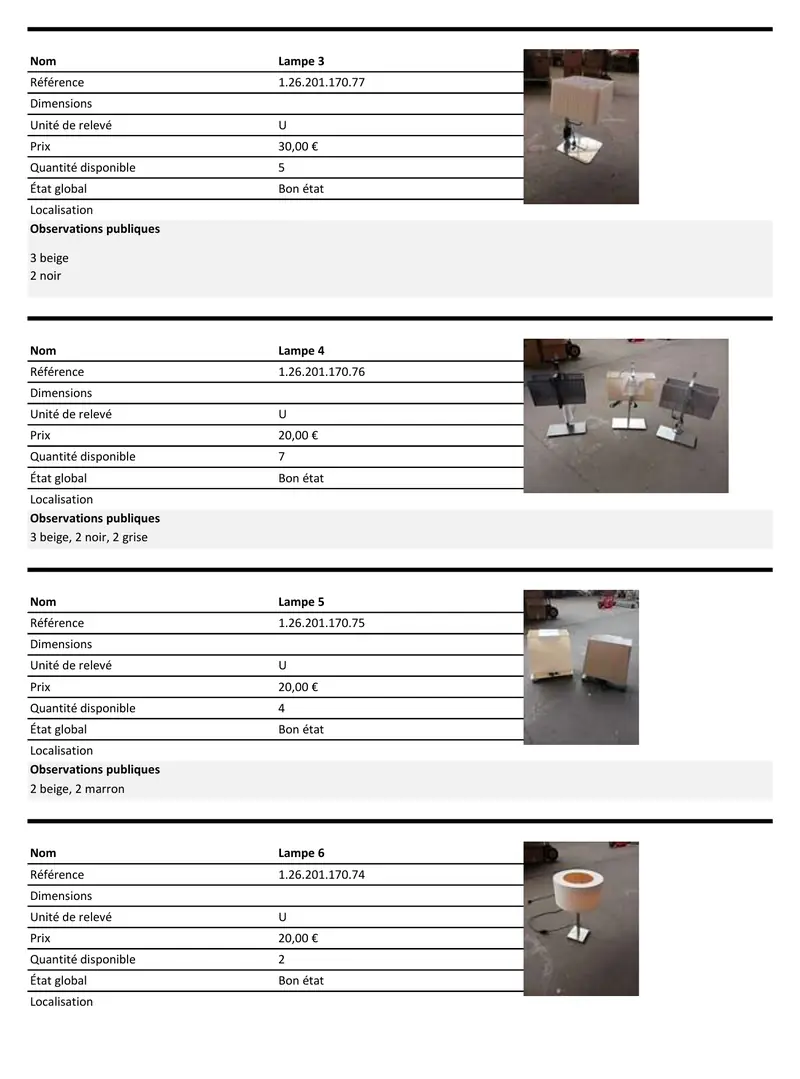 Catalogue, page 3 sur 44
