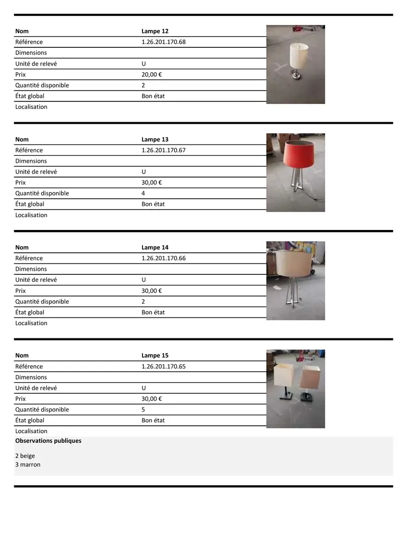 Catalogue, page 5 sur 44