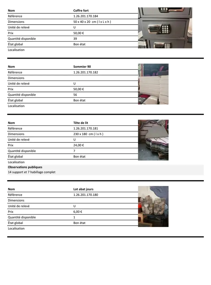 Catalogue, page 43 sur 44